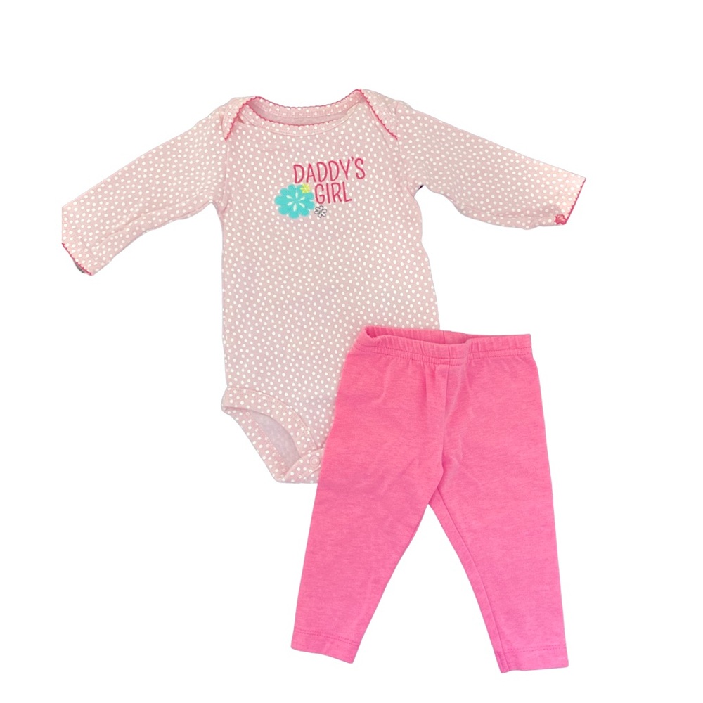 Caters Long Sleeved Onesies with Pants- Set of 2 - Picture 3 of 5